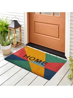 HomeTown - Natura Home Printed Coir Doormat 40X60 cm In Multi Colour
