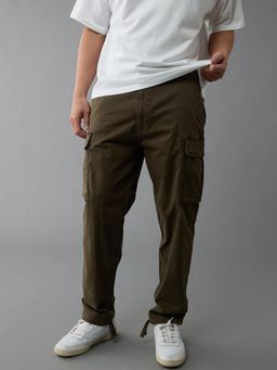 American Eagle - Men Brown Flex Lived-In Cargo Pant
