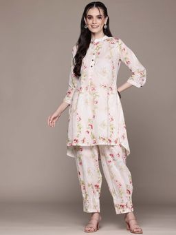 Readiprint - Regular Style Peach Floral Co-Ord (Set of 2)