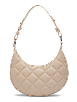MIRAGGIO - Cherie Embossed Shoulder Bag for Women - Ivory