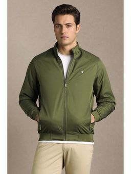 Louis Philippe - Olive Solid Jacket