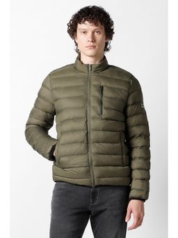 Van Heusen - Olive Solid Puffer Jacket