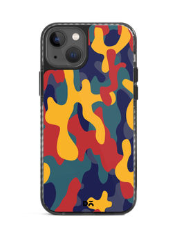 DailyObjects - Color Block Camo Stride 2.0 Case Cover For iPhone 13-6.1-inch