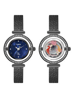 Timex - Fria Round 30mm Blue Dial Analog Women Watches (TWEL27800) (M)