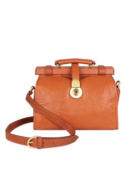 Hidesign - Grazia Burnt Goat Mel Ranch Satchel Tan (M)