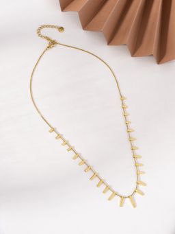 Palmonas - Gold Bohemian Bars Necklace