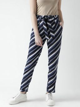 KASSUALLY - Blue Striped Trouser (Set of 2)