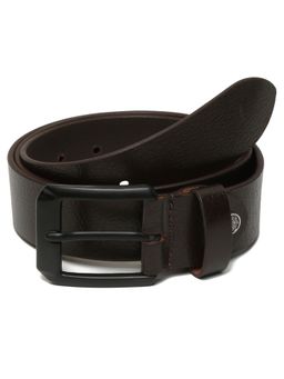 Teakwood - Men Vintage Deep Brown Leather Casual Belt