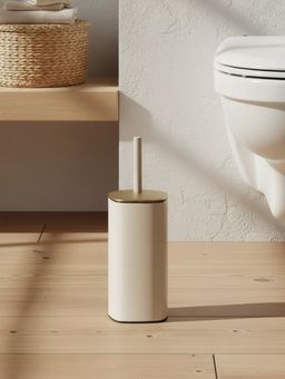 Mason Home - Merlowe Round Toilet Brush - Beige