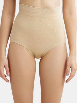 Jockey - SH04 Women High Waist Cotton Rich Elastane Seamfree Bikini Shapewear - Skin