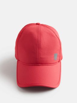 Jockey - CP21 Men Polyester Solid Cap with Adjustable Back Closure - Bright Red