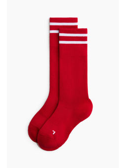 H&M - Kids Red Football Socks