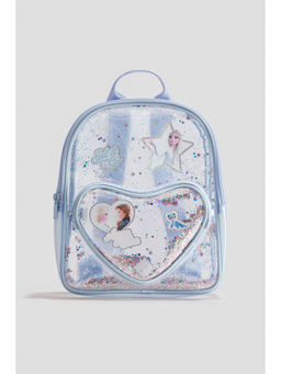 H&M - Girls Blue Motif-Detail Backpack