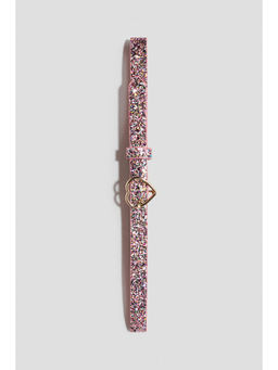 H&M - Girls Pink Glittery Belt