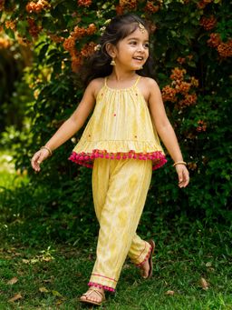 Somersault - Yellow Daffodil Top & Pants (Set of 2)