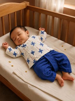 Somersault - Pinwheel Printed Kurta and Dhoti