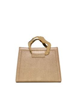 Aldo - Women Bilithina Gold Satchel with Detachable Strap