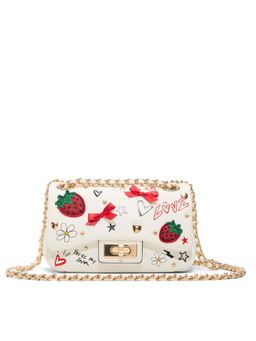 Aldo - Women Lovebag White Cross Body Sling Bag