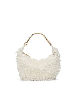Aldo - Women Sirenia White Embellished Sling Bag