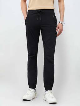 U.S. Polo Assn. Denim Co. - Men's Black Straight Fit Mid Rise Jogger