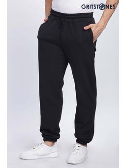 GRITSTONES - Men's Black Winter Classic Solid Jogger