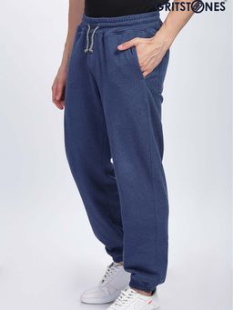 GRITSTONES - Men's Blue Winter Classic Solid Jogger