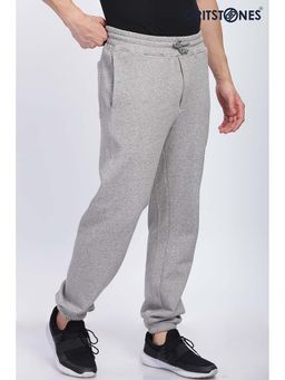 GRITSTONES - Men's Grey Winter Classic Solid Jogger