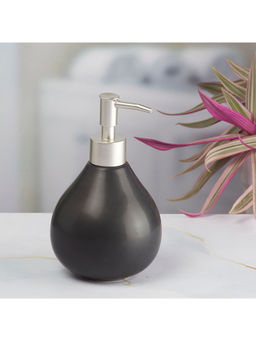 Kookee - Black Stylish Refillable Bathroom Ceramic Soap Dispenser
