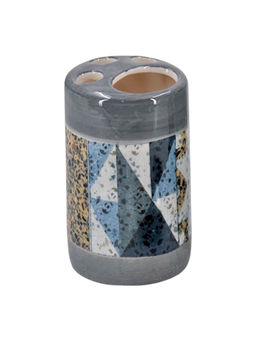 Kookee - Grey Premium Quality Ceramic Toothbrush Holder
