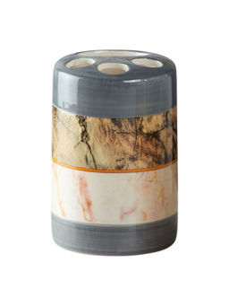 Kookee - Grey Premium Quality Ceramic Toothbrush Holder