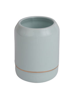 Kookee - Blue Premium Quality Ceramic Toothbrush Holder