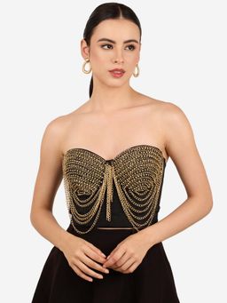 Zaveri Pearls - Women Gold Plated Classy Statement Stud Earrings