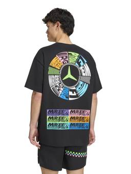 adidas - Unisex Mercedes - Amg Petronas Formula 1 Team Lights On Motorsport T-Shirt