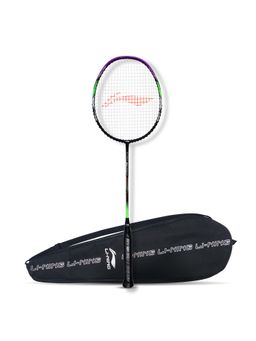 Li-Ning - G-Force 3800 Superlite Strung Badminton Racquet (Black, Purple 79 g)