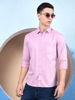 CRIMSOUNE CLUB - Men Pink Shirt