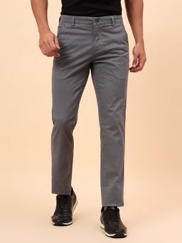 Cantabil - Breathable & Soft with Color Fastness Grey Trouser