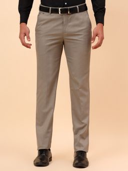 Cantabil - Breathable & Soft with Color Fastness Beige Trouser
