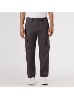 Pepe Jeans - Men Mid Rise Utility Stretch Grey Cargo