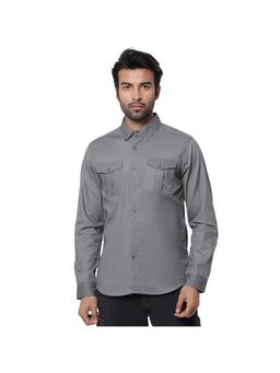 Royal Enfield - Heritage Grey Double Pocket Shirt