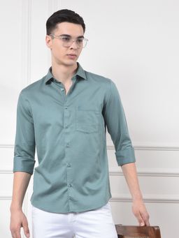 CRIMSOUNE CLUB - Men Green Shirt