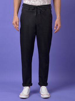 CRIMSOUNE CLUB - Men Black Trouser