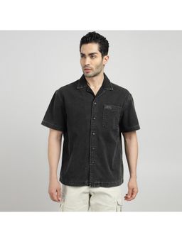 Royal Enfield - Hunter Camp Black Collar Shirt