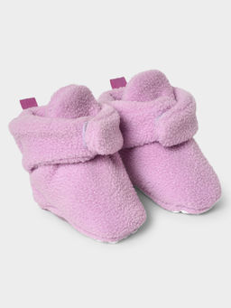Mi Arcus - Solid Purple Booties for Kids