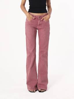 Pebbl Studio - Maroon Y2K Bootcut Jeans