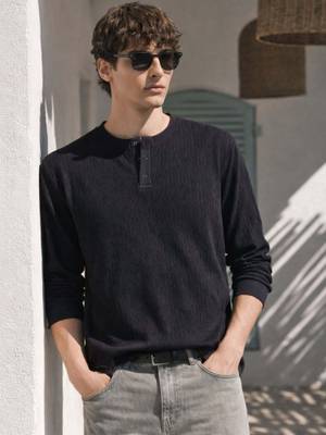 Buy The Indian Garage Co Men's Black Oversized T-Shirt