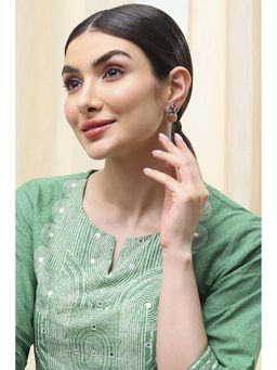 Biba - Women Brown Brass Studs