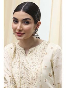 Biba - Women Multi-Color Brass Jhumka