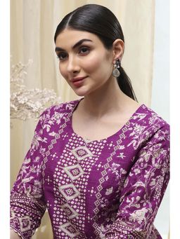 Biba - Women Navy Blue Brass Drop Earrings