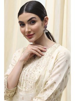 Biba - Women Pink Brass Jhumka