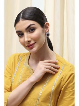 Biba - Women Purple Brass Studs